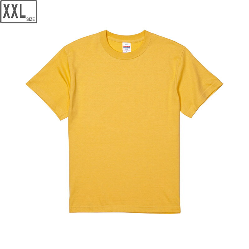 United Athle/ユナイテッドアスレ 500101CX 5.6オンスTシャツ アダルトサイズ 【XXL】 (バナナ)