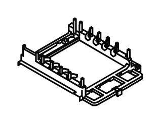 Panasonic パナソニック 食器洗い乾燥機用カゴピンB ANP2166-2E0