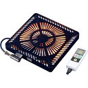 METRO メトロ MCU-501EC(KB) こたつ用U字型カーボンヒーター オレンジヒート 500W