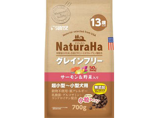 MG マルカン ナチュラハ グレインフリー サーモン＆野菜入り 13歳以上用 小粒 700g