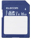 ELECOM GR SDHCJ[h ۑe P[Xt UHS-I 80MB/s 16GB MF-FS016GU11C
