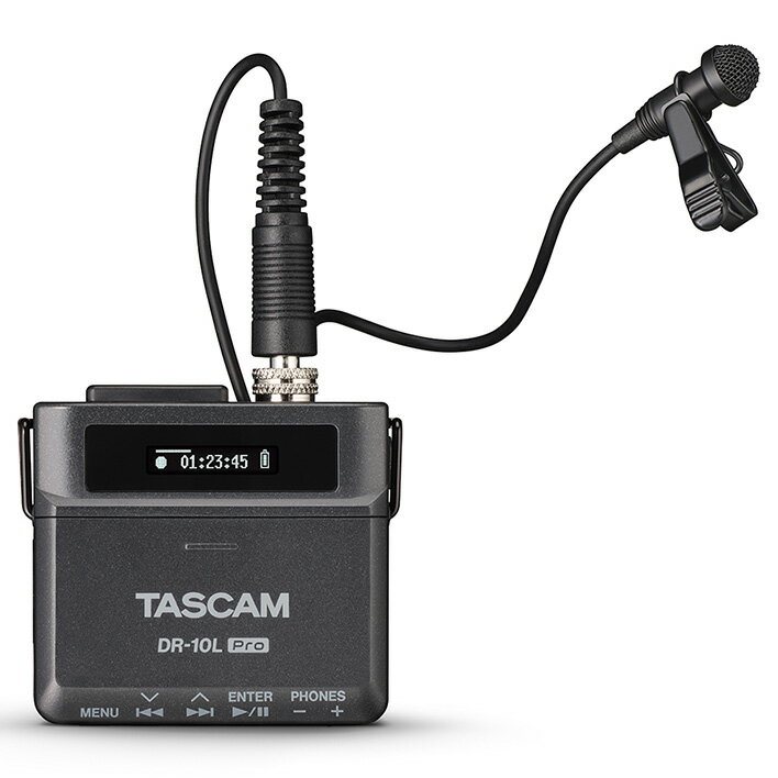TASCAM タスカム DR-10L Pro 32ビットフロート録音対応ピンマイク フィールドレコーダー DR10L Pro