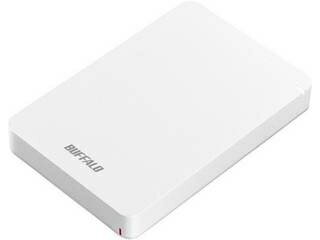 BUFFALO バッファロー USB3.1(Gen.1)対応 耐衝撃ポータブルハードディスク 2TB ホワイト HD-PGF2.0U3-BWHA 単品購入のみ可（同一商品であれば複数購入可） クレジットカード決済 代金引換決済のみ
