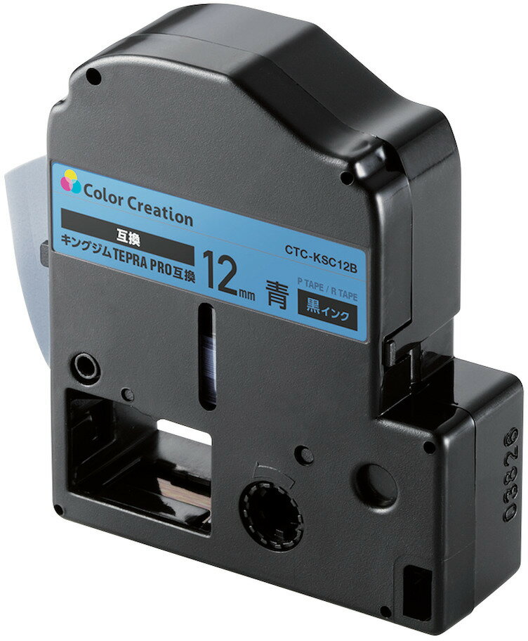 Color Creation/顼ꥨ 󥰥 ƥץPROѸߴơץȥå /٥뿧/ʸ/12mm CTC-KSC12B