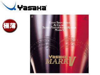 Yasaka/ヤサカ 【極薄】【赤】裏ソフトラバー マーク V B10-20 卓球 ラバー