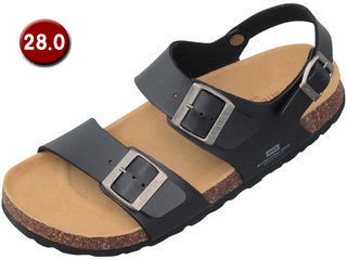 EDWIN/エドウィン EB1002-9 エドウィン メンズ コンフォートサンダル 【28.0cm】 (ブラック)