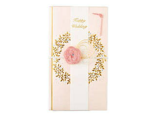 MARUAI/マルアイ リース金封　ピンク　キ7P