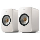 【5年間延長保証込】KEF JAPAN LSX II (ミネラルホワイト) ワイヤレスHiFi スピーカー ペア 【当店のKEF製品は国内正規代理店品です】