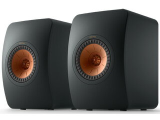 【5年間延長保証込】KEF JAPAN LS50 Meta Carbon Black(カーボン・ブラック)　HiFi スピーカー ペア 【当店のKEF製品は国内正規代理店品です】ブックシェルフ