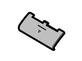 Panasonic パナソニック 血圧計用電池カバー EWBW50W3127