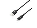 ELECOM エレコム USB2.0ケーブル(顔付き、A‐C) 1.2m MPA-FAC12CBK ブラック(2)