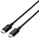 ELECOM GR USB Type-CP[u/USB PDΉ/炩ϋv/0.3m/ubN MPA-CCYS03NBK