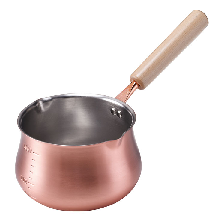 4987 ほっこり銅のみるくpan 14cm