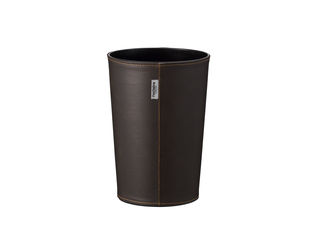 【asvelrdust】【asleather】 ASVEL アスベル ルクレールコレクション レザー S 6L 【ブラウン】 ※ダストボックス、ゴミ箱 r1000spg