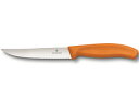 VICTORINOX ビクトリノックス ★★★スイスクラシック グルメナイフ 12cm オレンジ 6.7936.12L9E