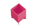 TRUSCO トラスコ中山 樹脂BOX Aサイズ 50X50X55 (4個入) PT-A4(4)