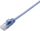 ELECOM エレコム CAT5E準拠 やわらかLANケーブル 1m ブルー LD-CTY/BU1