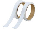 TRUSCO/トラスコ中山 マジックテープ 強粘着 幅25mmX長さ1m 白(1巻=1セット) TMSD-25-W