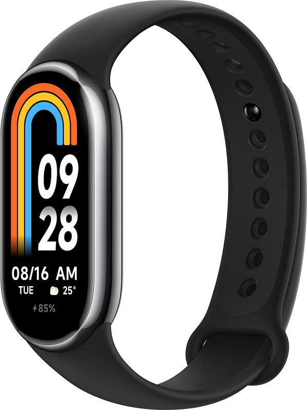 シャオミ スマートウォッチ メンズ Xiaomi シャオミ スマートウォッチ Xiaomi Smart Band 8 Graphite Black BHR7165GL ブラック