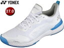 ヨネックス YONEX テニス テニスシューズ パワークッション 507 SHT507 207(ホワイト/ブルー) 27.0 1