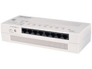 パナソニックLSネットワークス 8ポート PoE給電スイッチングハブ Switch-S8PoE PN210899 単品購入のみ可（同一商品であれば複数購入可） クレジットカード決済 代金引換決済のみ