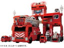 タカラトミー　TAKARATOMY トミカワールド 変形出動! ビッグファイヤー&コマンドステーション