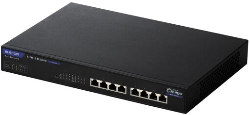 ELECOM エレコム 法人用Webスマートスイッチングハブ/MultiGigabit対応/2.5Gbps/8ポート/3年保証 EHB-SQ2A08 ELECOM エレコム 法人用Webスマートスイッチングハブ/MultiGigabit対応/2.5Gbps/8ポート/3年保証 EHB-SQ2A08