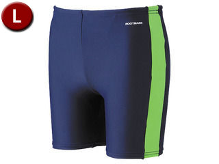 FOOTMARK　フットマーク メンズ 水泳 ラインミドルトランクス 101541 グリーン(07) L