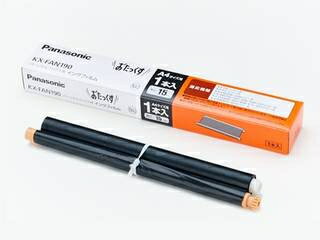 Panasonic パナソニック 普通紙ファクス用インクフィルム(A4・15m) KX-FAN190 Panasonic パナソニック 普通紙ファクス用インクフィルム(A4・15m) KX-FAN190