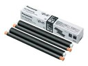 Panasonic パナソニック 普通紙ファクス用インクフィルム(A4・15m) ×2本 KX-FAN191W