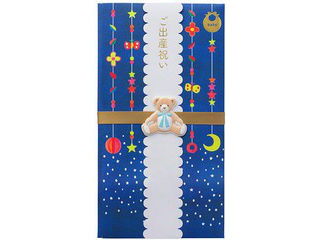 MIDORI/ミドリ PC金封369 出産祝 テディベア柄 25369006