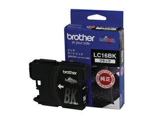 brother ブラザー 純正 LC16BK JUSTIO/ジャスティオ用インクカートリッジ ブラック大容量 brother ブラザー 純正 LC16BK JUSTIO/ジャスティオ用インクカートリッジ ブラック大容量