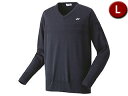 YONEX/ヨネックス セーター Lサイズ (ネイビーブルー) 30075-019