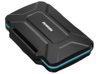 HAKUBA ハクバ DMC-22SD12BL(ブルー) ハードメモリーカードケース SD12（SD/microSDカード用）