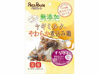 Petz Route ペッツルート 無添加煮込み鶏すなぎも 20g×3袋