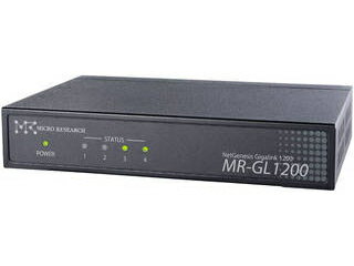 マイクロリサーチ ギガビットイーサネット対応ブロードバンドルーター NetGenesis GigaLink1200 MR-GL1200