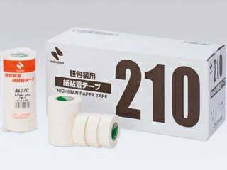 NICHIBAN ニチバン 紙粘着テープ No.210 12mm 10個入 210-12