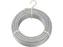 TRUSCO トラスコ中山 メッキ付ワイヤロープ Φ6mmX50m CWM-6S50