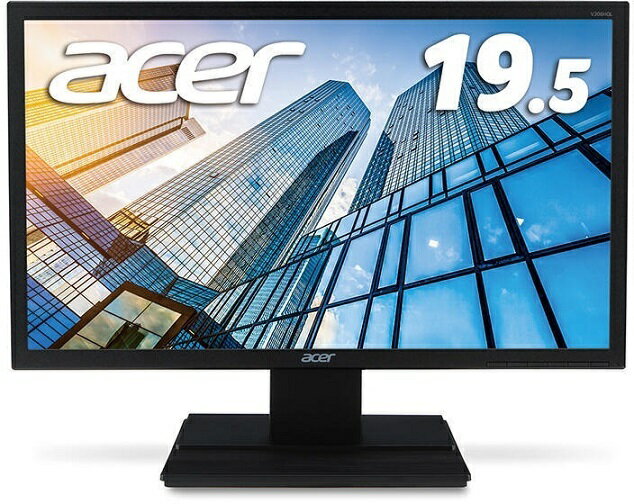 Acer エイサー 19.5型ワイド液晶ディスプレイ (TN/1600×900/ブラック/1W+1W） V206HQLAbmix 単品購入のみ可（同一商品であれば複数購入可） クレジットカード決済 代金引換決済のみ