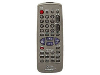 SHARP シャープ テレビデオ用 リモコン (0026381197)