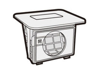 SHARP シャープ 洗濯機用 乾燥フィルター (2103370480)