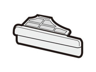 SHARP シャープ 洗濯機用 排気フィルター (2103370455)