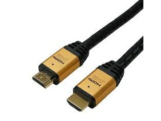 HDMIケーブル ゴールド [3m /HDMI⇔HDMI /スタンダードタイプ /4K対応] HDM30-126GD