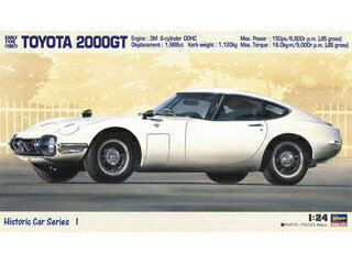 Hasegawa ハセガワ トヨタ 2000GT(前期型) “1967” 1/24 HC1