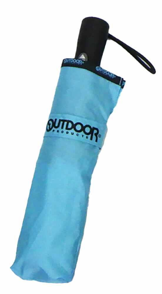アウトドアプロダクツ OUTDOOR PRODUCTS 【キッズ】傘 折りたたみ 雨具 自動開閉傘 10002505 【ブルー】