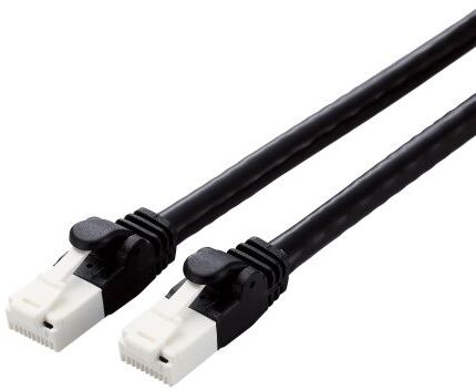 ELECOM エレコム LANケーブル/CAT6A対応/EU RoHS指令準拠/爪折れ防止/簡易パッケージ仕様/3.0m/ブラック LD-GPAT/BK3/RS ELECOM エレコム LANケーブル/CAT6A対応/EU RoHS指令準拠/爪折れ防止/簡易パッケージ仕様/3.0m/ブラック LD-GPAT/BK3/RS
