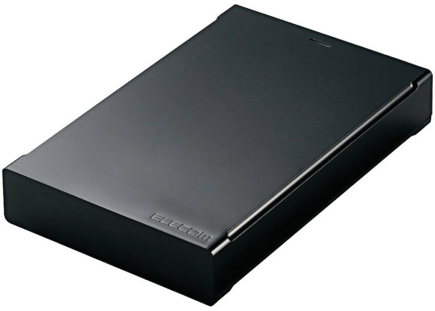 ELECOM エレコム USB3.0対応ポータブルハードディスク Portable Drive 2TB Black 法人様向け ELP-CED020UBK