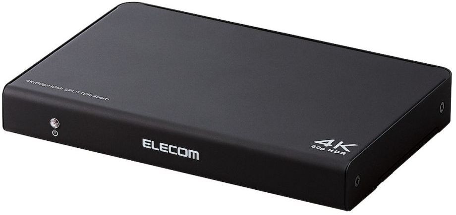 ELECOM エレコム HDMI分配器 4K60p対応 1