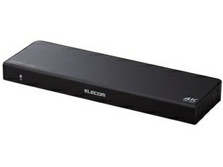 ELECOM エレコム HDMI分配器 4K60p対応 1入力 8出力 VSP-HDP18BK ブラック