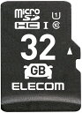 ELECOM GR microSDHCJ[h/ԍڗp/ϋv/UHS-I/32GB MF-DRMR032GU11